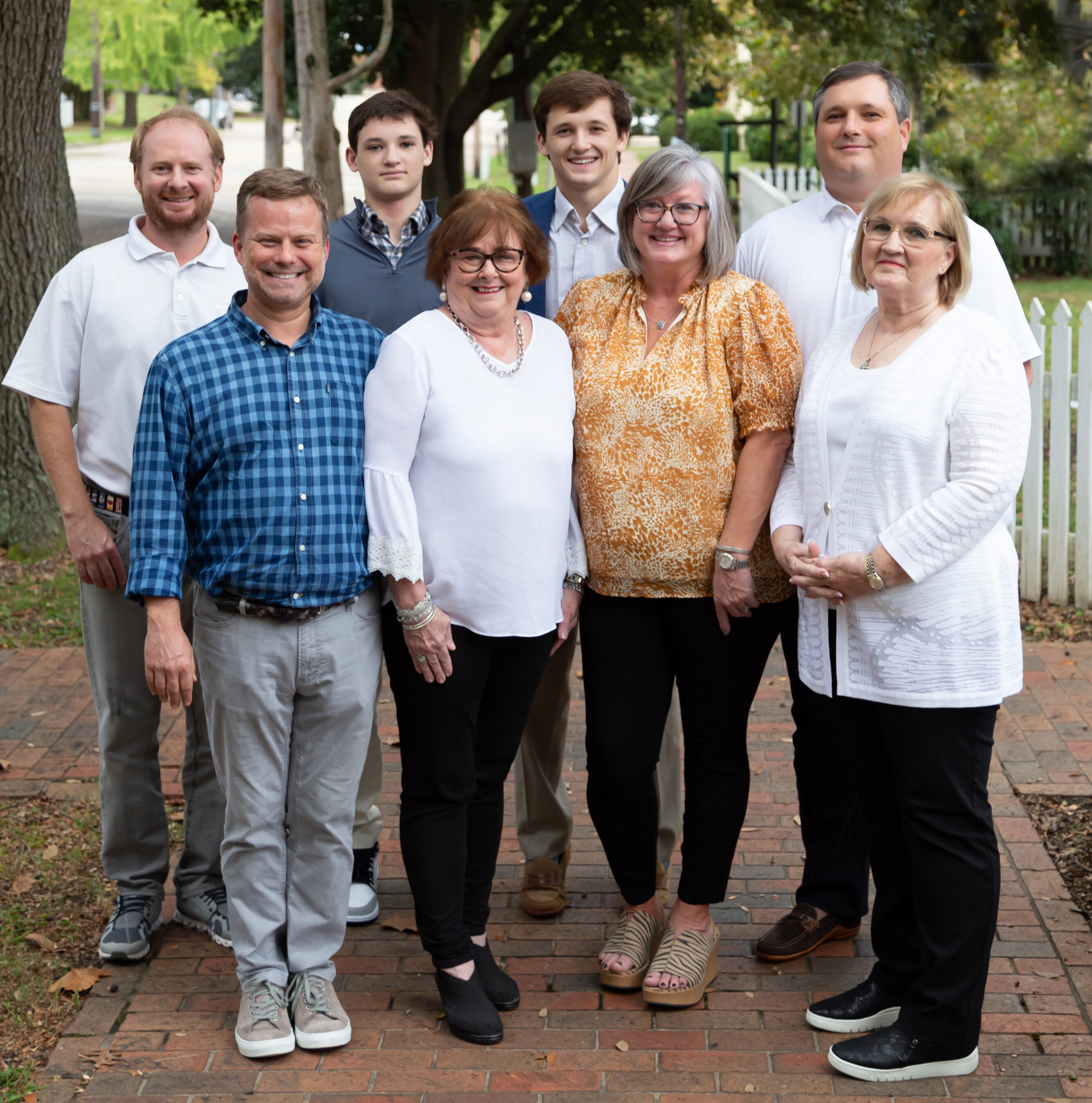 A group of people posing for a photo