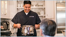 Meal Preparation, Feeding In-Home Senior Care In-Home Senior Care Meal Preparation, Feeding