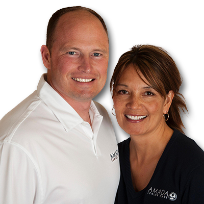 Chris and Kimberlee Crosby, owners of Amada Senior Care Longview