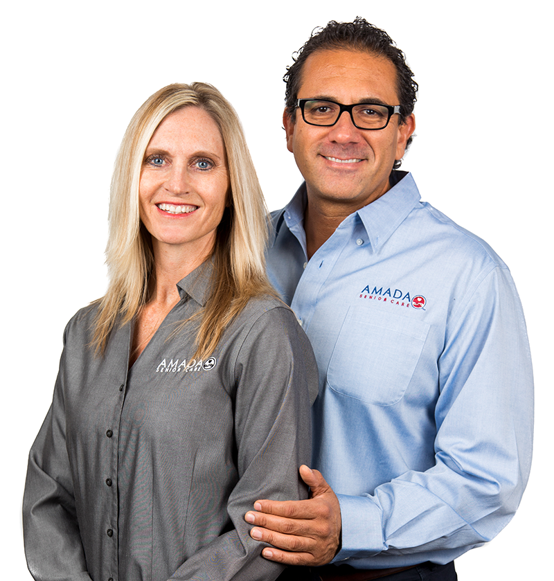 Chris and Christina Ram, owners of Amada Senior Care Tucson