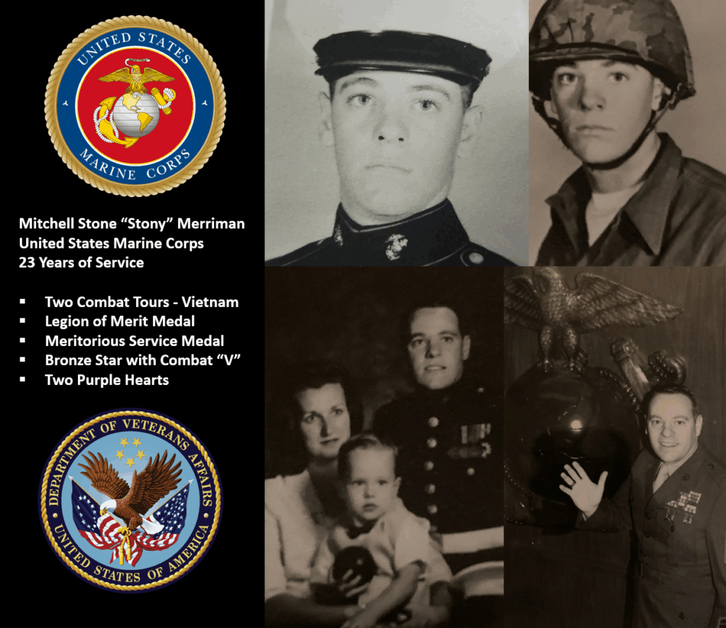 Mitchell Stone Merriman - US Marine Corps Amada Senior Care Webpage
