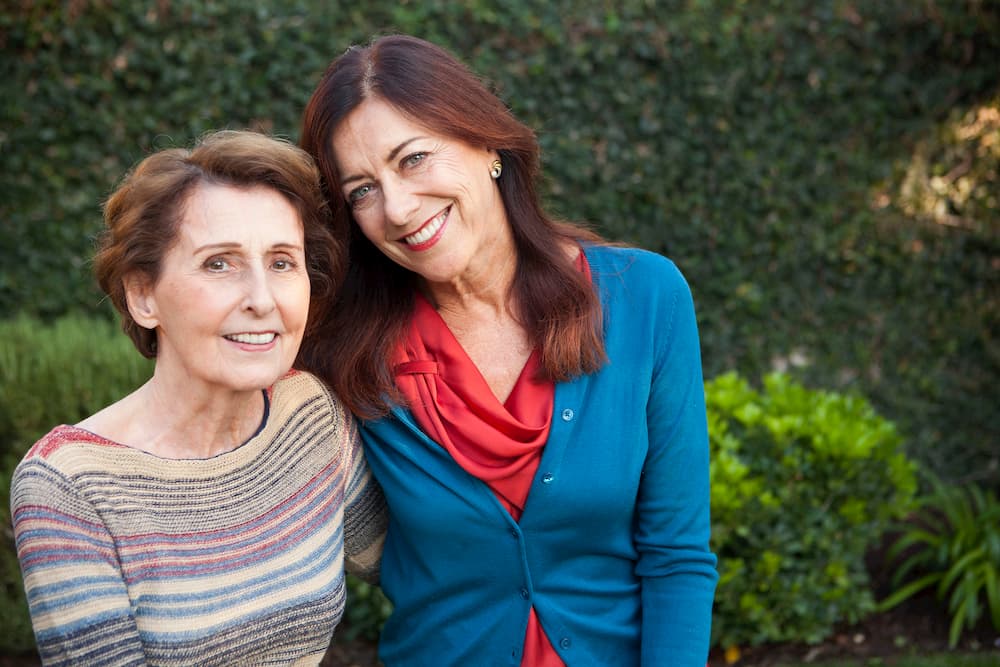 mother and daughter